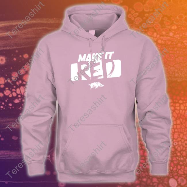 Arkansas Razorbacks Make It Red New Shirt