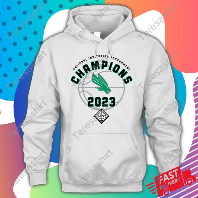 Voertman's Merch North Texas Nit National Invitation Tournament Champions 2023 Hoodie