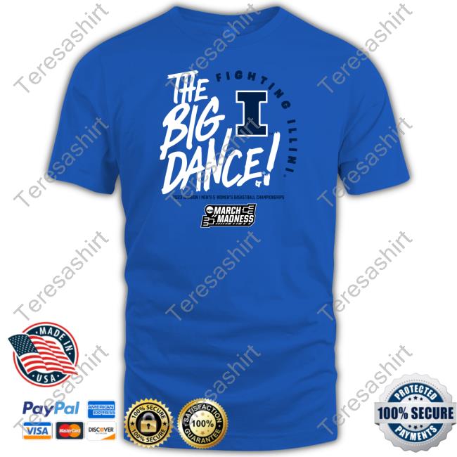 Official Breakingt Merch The Big Dance Fighting Illini T Shirt