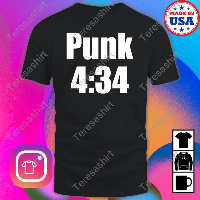 Morgan Punk 4:34 Tee Redheadwriter