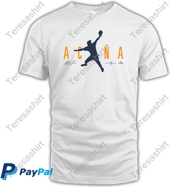 Official Rotowear Merch Air Acuña 2 Tee Shirt