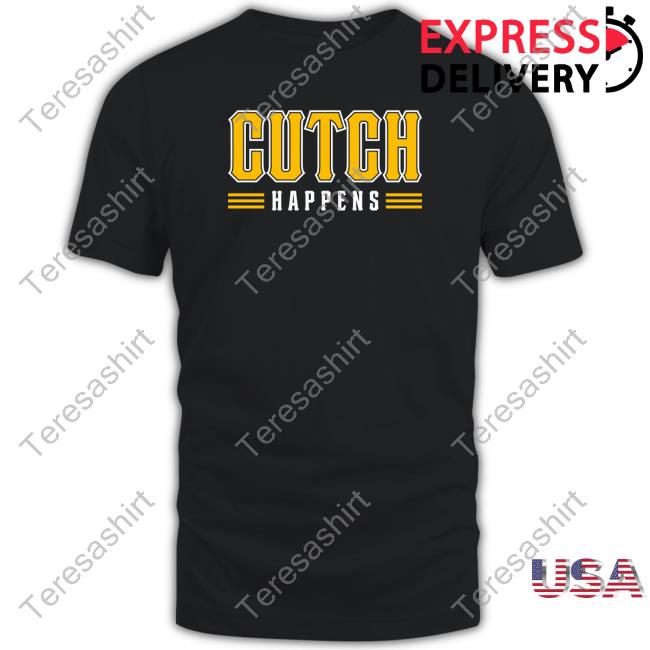 Official Pittsburgh Pirates Cutch Happens T-Shirt