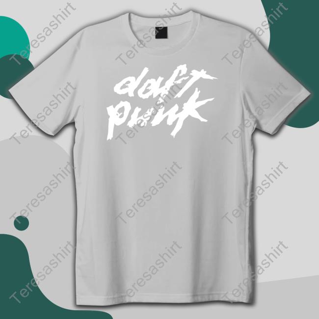 Official Daft Punk Merch Daft Punk Logo Tee Shirt